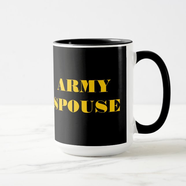 Caneca Cônjuge do Exército de Mug (Direita)