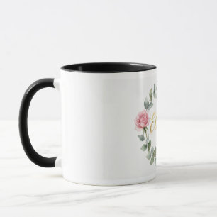 Caneca Conjunto de Adesivos de Folha Dourada com Coroa Fl