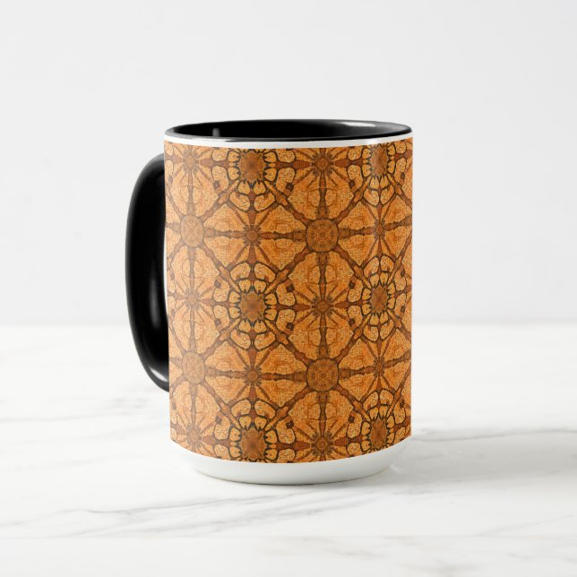 Caneca Conjunto Ornamental de Treliça Quente (Frente Esquerda)