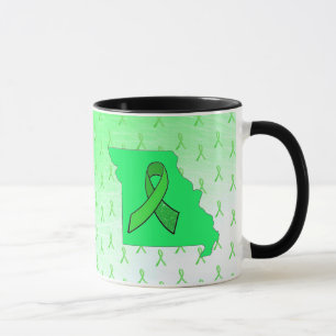 Caneca Consciência da doença de Lyme na Copa do Café do M