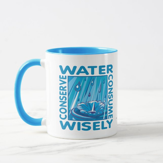 Caneca Conservação da água (Esquerda)