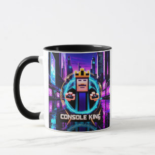 Caneca "Console King: Retro Gamer Design"