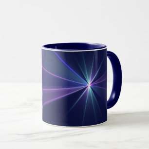 Caneca Constelação, Abstrato Fantasy Arte Fractal