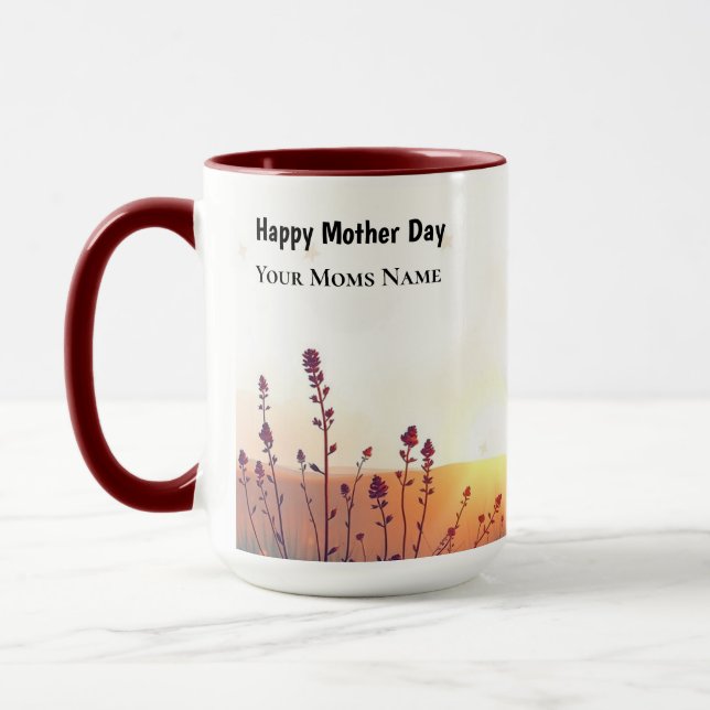 Caneca Constelação da Marca da Mão Eterna Abraço (Esquerda)