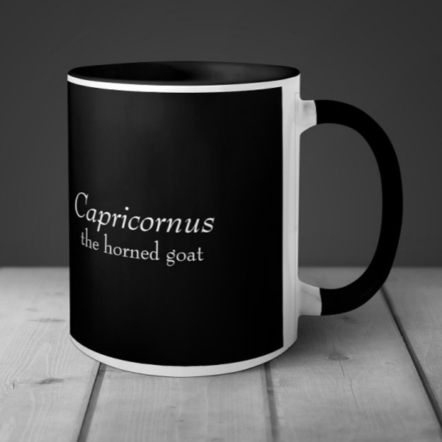 Caneca Constelação de Capricornus (Criador carregado)