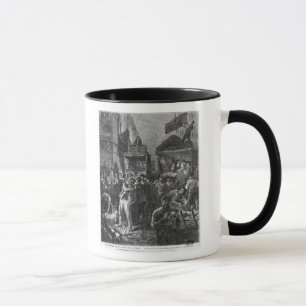Caneca Construção da avenida de l'Opera