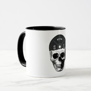 Caneca Construção de Malhação de Formação de Caveira em P