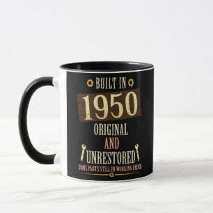 Caneca Construído Em 1950 Original E Não Restaurado
