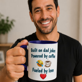 Caneca Construído em Piadas de Papai