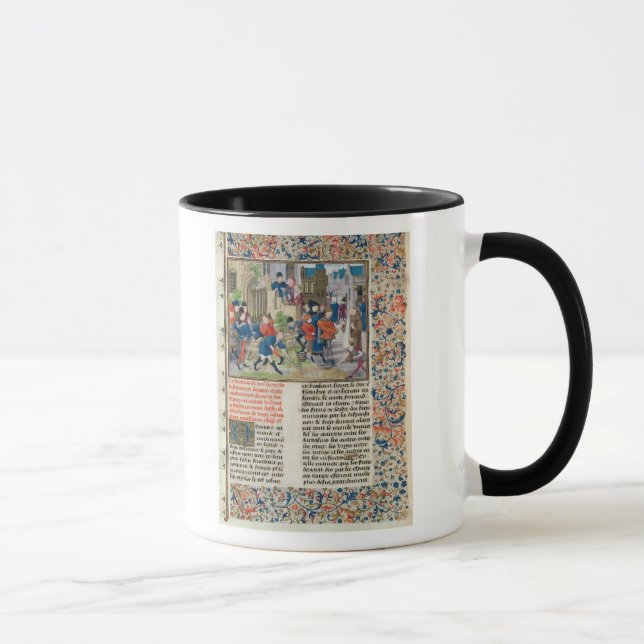 Caneca Construindo as fundações do monastério (Direita)