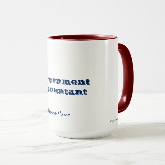 CANECA "CONTABILISTA DE GOVERNOS" (Frente Esquerda)