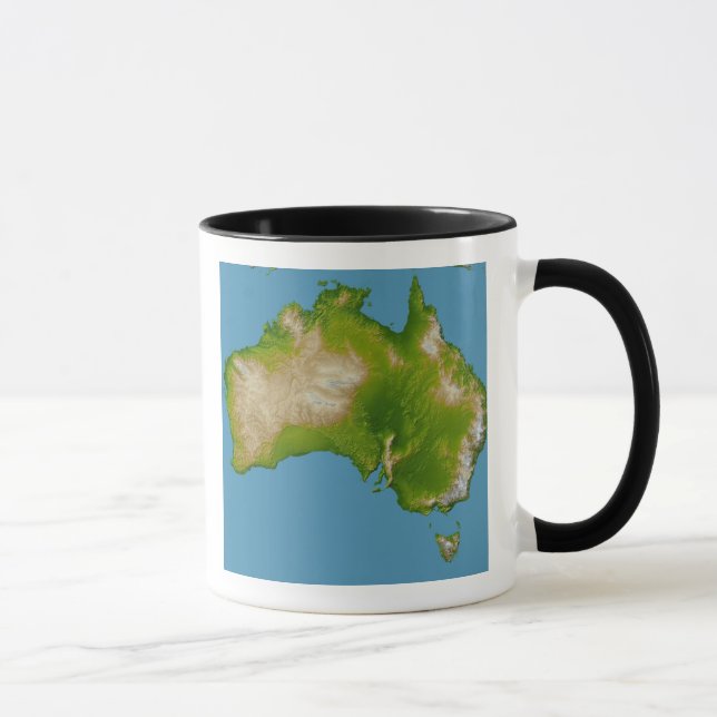 Caneca Continente da Austrália (Direita)