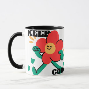 Caneca Continue Em Frente – Motivação Positiva