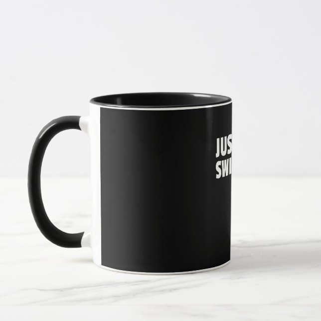 Caneca Continue nadando Design (Esquerda)