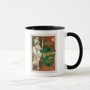 Caneca Conto do Jr. de Aladdin de um teatro maravilhoso 2