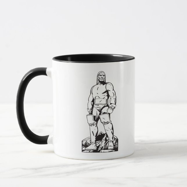 Caneca Contorno Darkseid (Esquerda)