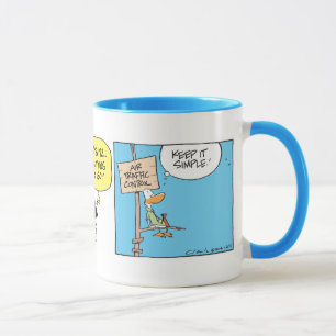 Caneca Controlador aéreo do pântano