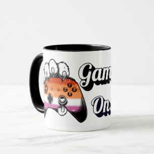 Caneca Controle Lesbian Pride Game On Pata de Tigr