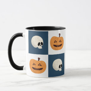 Caneca Controlo de Skulls e de Pumpkins