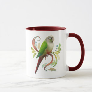 Caneca Conure Cinnamon Green Cheek