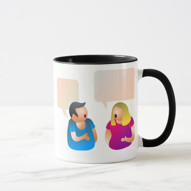 Caneca Conversação (Direita)