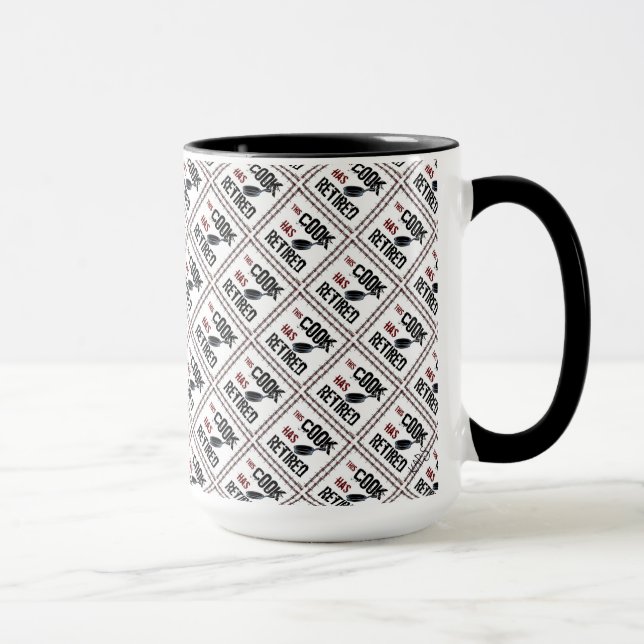 Caneca Cook está aposentado (Direita)