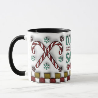 Caneca Cookies for Santa Paws