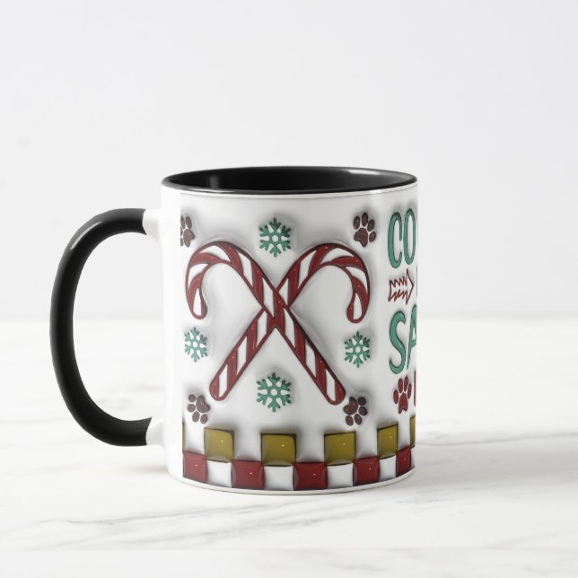 Caneca Cookies for Santa Paws (Esquerda)