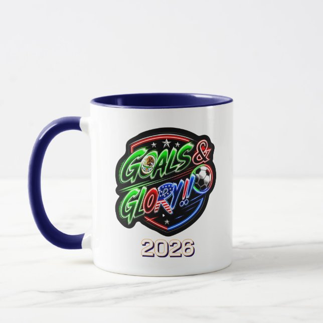 Caneca Copa do Mundo 2026 Celebrar (Esquerda)