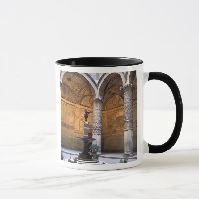 Caneca Cópia de Putto com Golfinho por Andrea del (Direita)