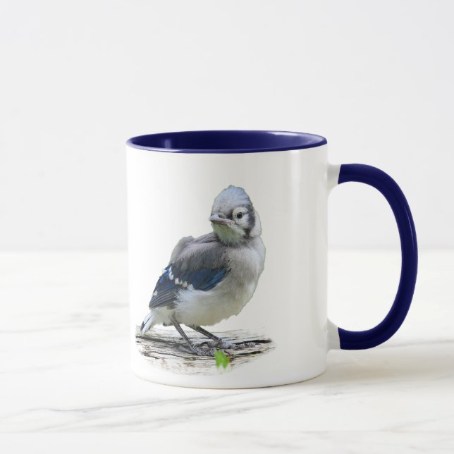 Caneca Copo #1 do Bluejay do bebê (Direita)