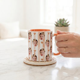 Caneca Copo com Faixa de Foto Personalizada | Bebê Fofo