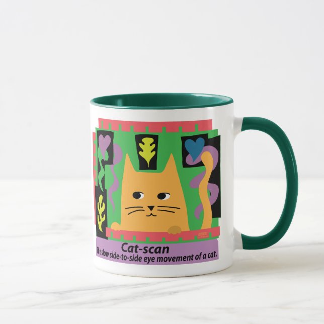 Caneca copo da Gato-varredura (Direita)