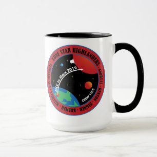 Caneca Copo de café 2011 do grupo de Marte 101