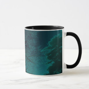 Caneca Copo de café azul da névoa