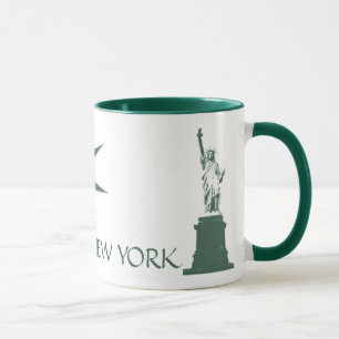 Caneca Copo de café da estátua da liberdade de New York