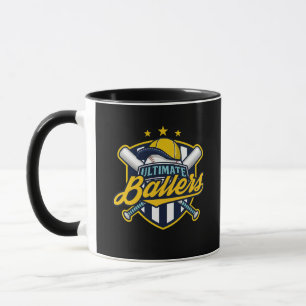 Caneca Copo de Café de Beisebol Ultimate Ballers Escudo G