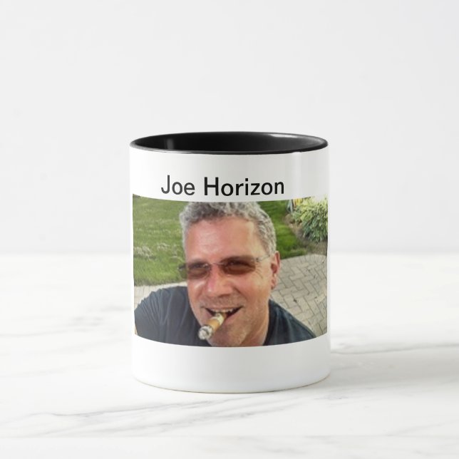 Caneca Copo de café do horizonte de Joe (Centro)