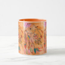 Copo de café do sudoeste do nativo americano da