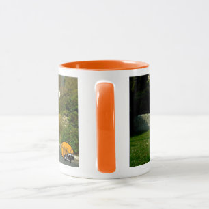 Caneca Copo de café do viagem do tempo de Loire Valley
