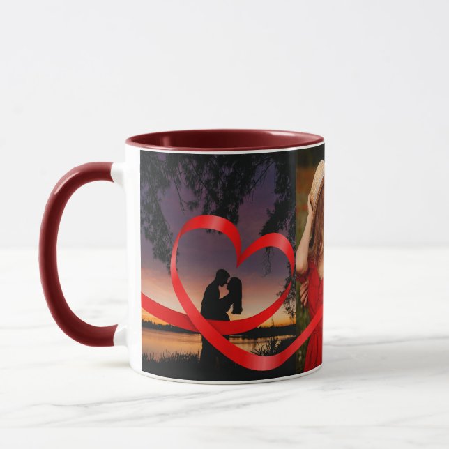 Caneca Copo de Presente Romântico (Esquerda)