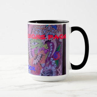 Caneca copo do facebook