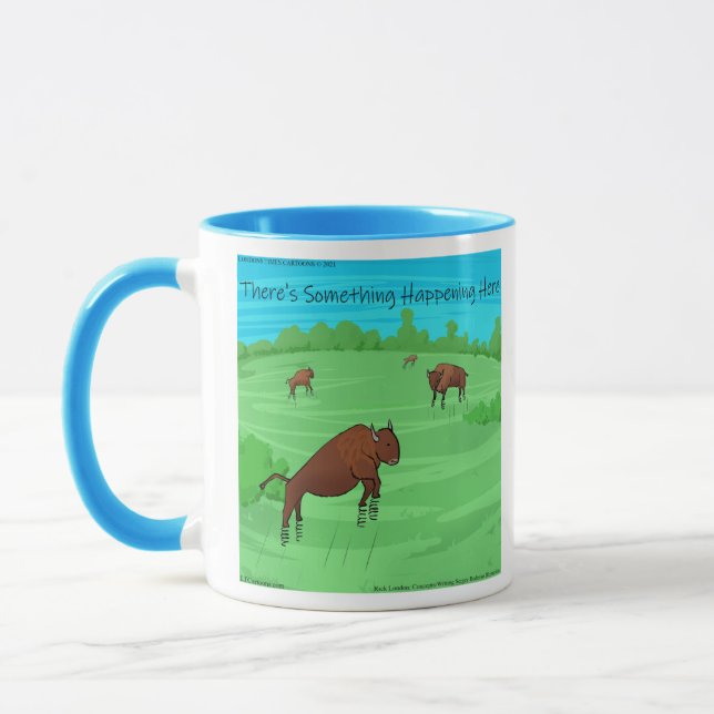 Caneca Copo engraçado do Buffalo Springfield por aquilo q (Esquerda)