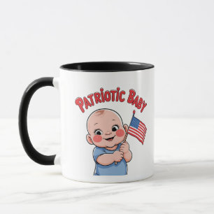 Caneca Copo engraçado 'Merica Baby