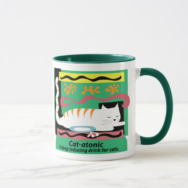 Caneca copo Gato-atónico (Direita)
