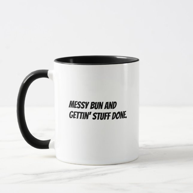 Caneca 'Coque Desarrumado e Fazendo as Coisas Andarem' -  (Esquerda)
