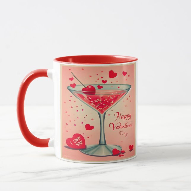 Caneca Coquetel Mid Century Valentine Martini (Esquerda)