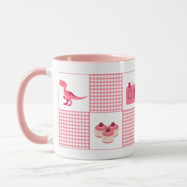 Caneca Coquette Estética Soft Girl (Esquerda)