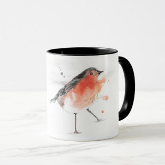 Caneca Cor da água - Pássaro Robin