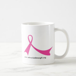 Caneca cor-de-rosa da fita